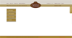 Desktop Screenshot of gilesandposner.com
